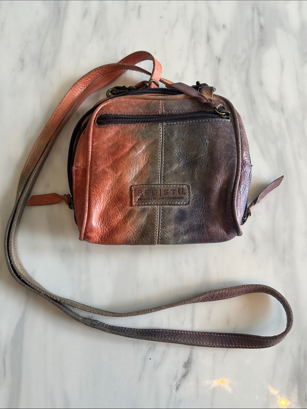 Bed Stu Cotton Candy Tie Dye Capture Crossbody
